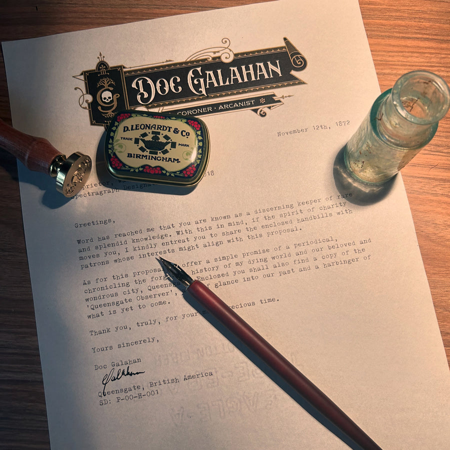 Letters, Journals & Secret Dispatches