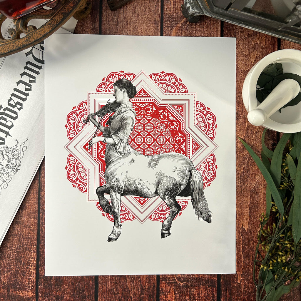 Plate No. 12 – The Musical Genius of the Centaurs of Europa Pt. I