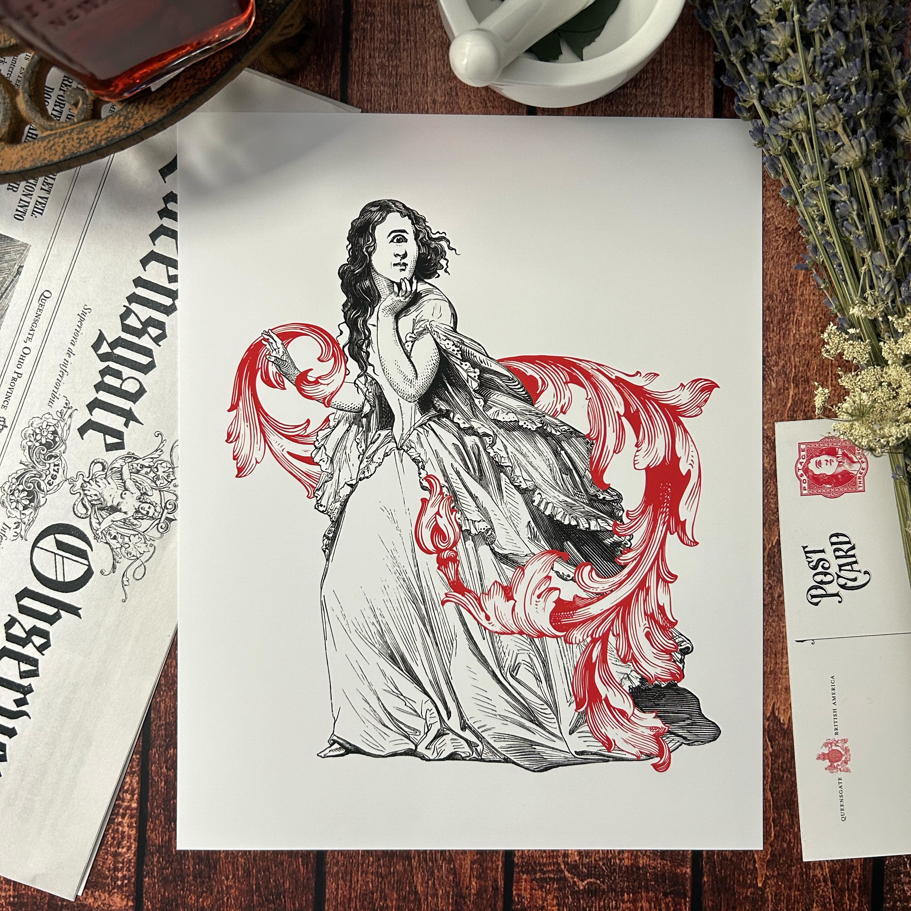 Plate No. 28 – The Night of Isabella's Tears