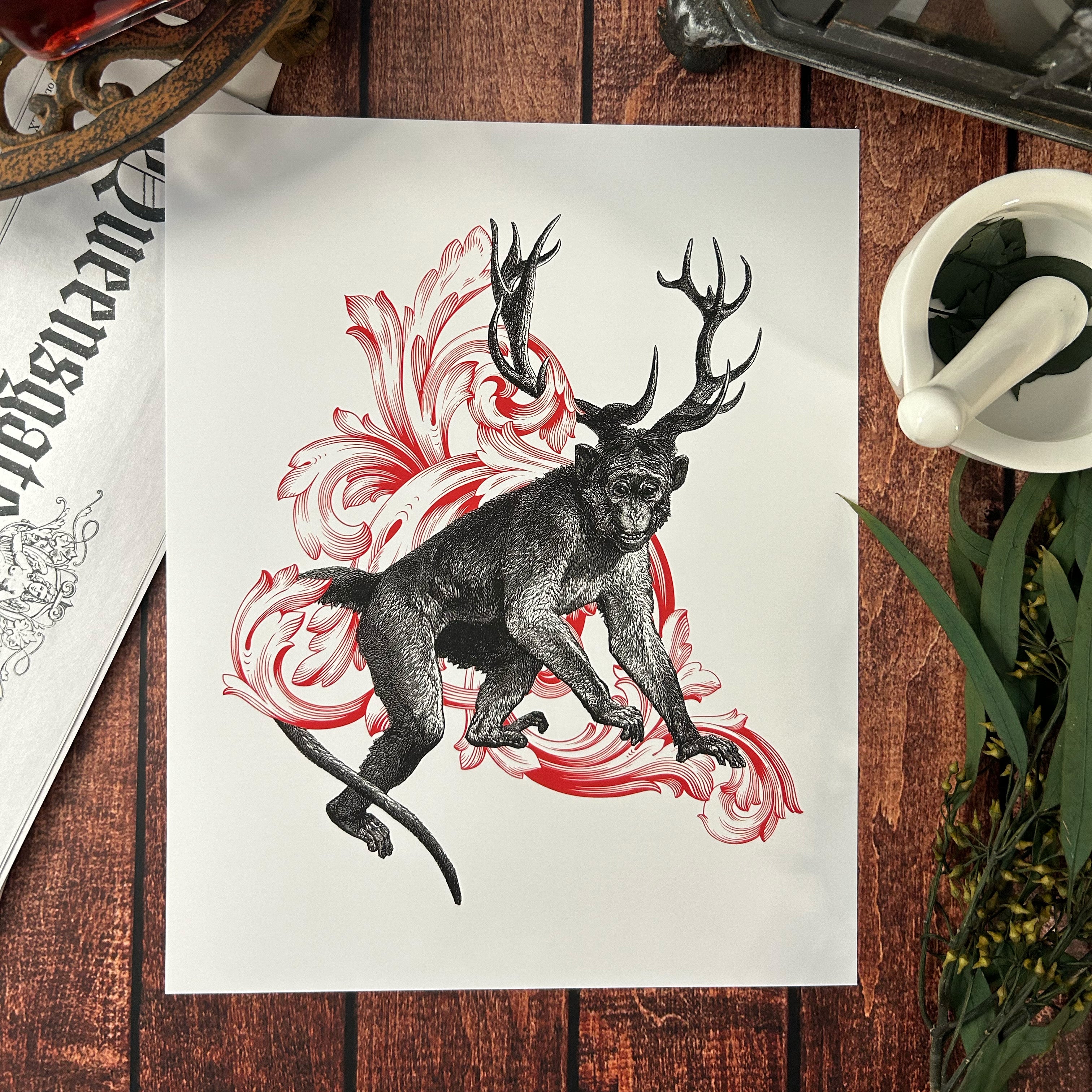 Plate No. 5 – The Guardians of the Lost City of the Monkey God