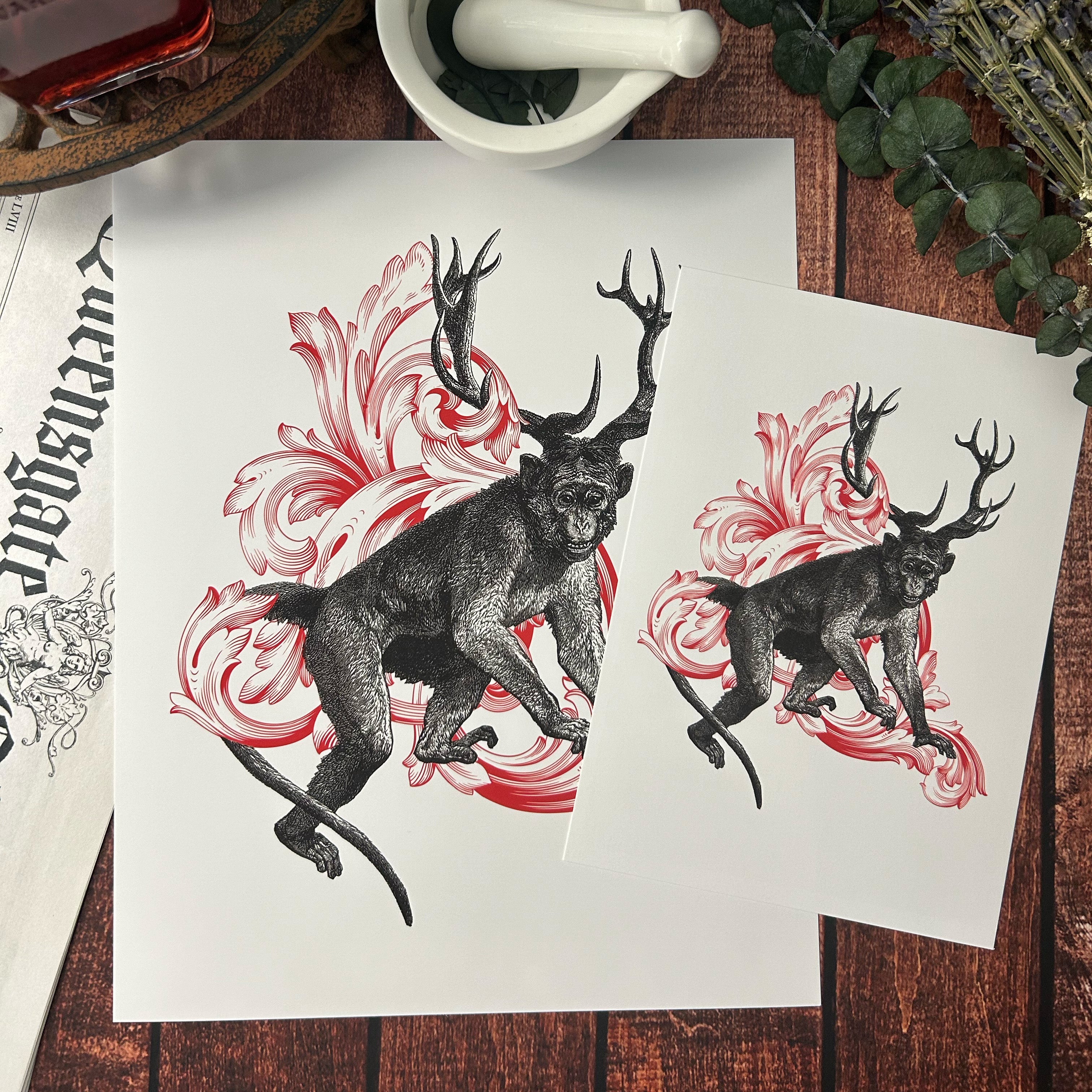 Plate No. 5 – The Guardians of the Lost City of the Monkey God