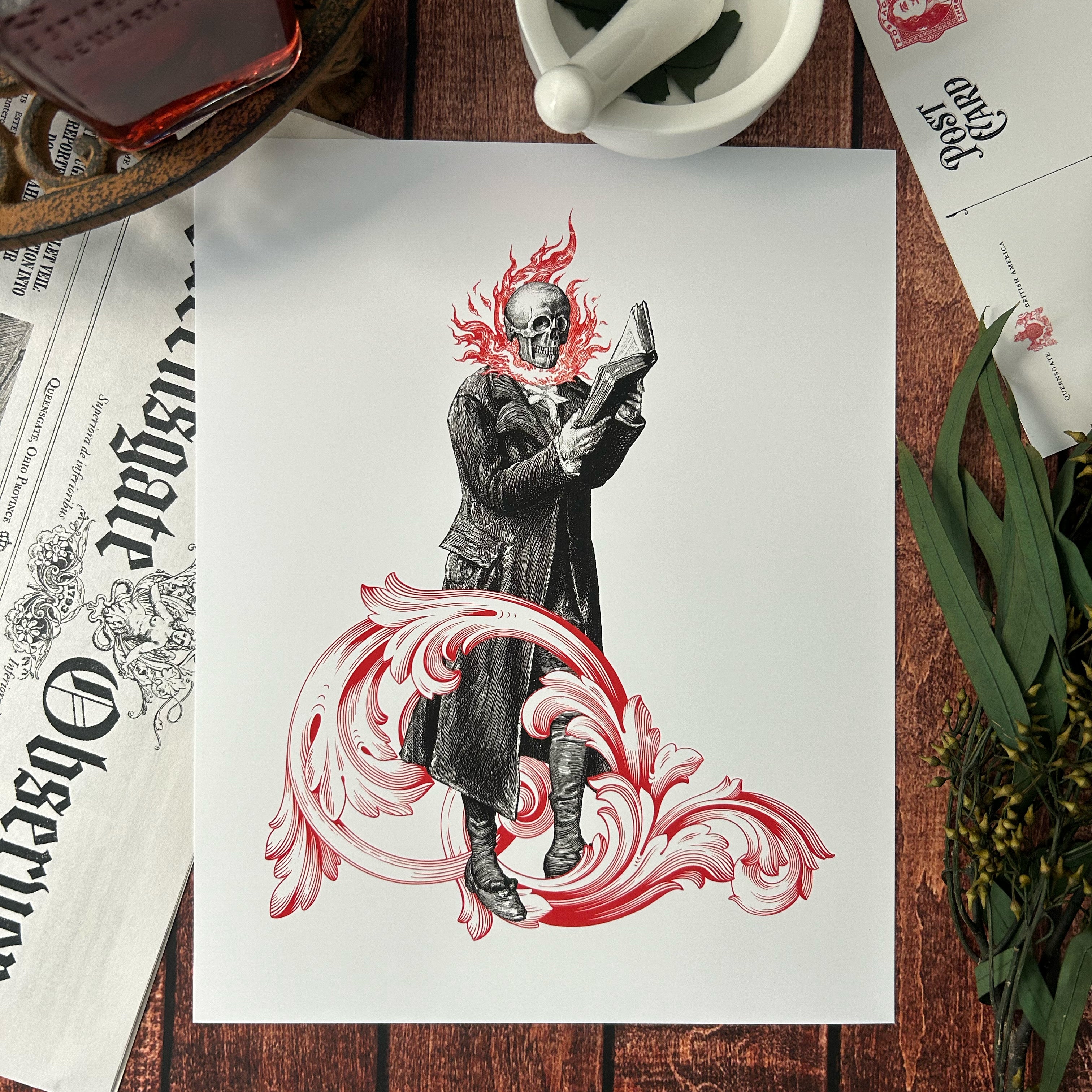 Plate No. 9 – The Arcanarium III